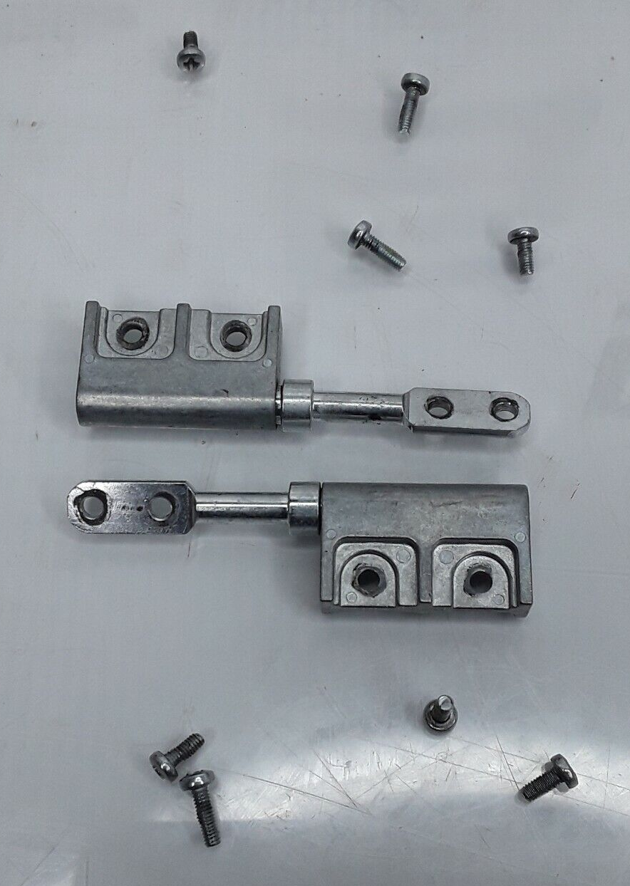 Used Sonosite MicroMaxx Titan M-Turbo LCD Display Hinge Mount Pair Set P02619 WARRANT