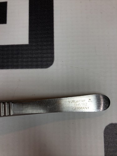 Used V. Mueller ZL CH5182 Forceps 30 Day Warranty CH 5182