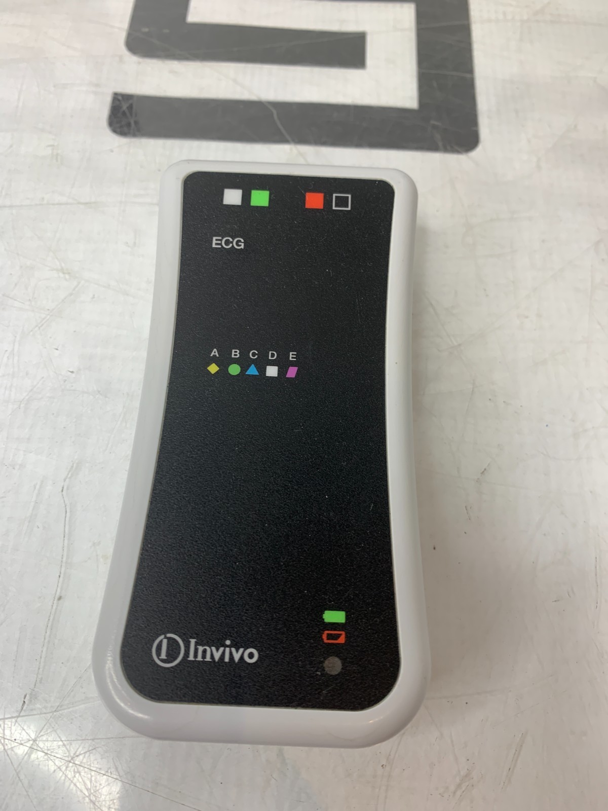 Used Invivo Expression 989803163121 Wireless ECG Module Philips Sensor MRI Transmitte