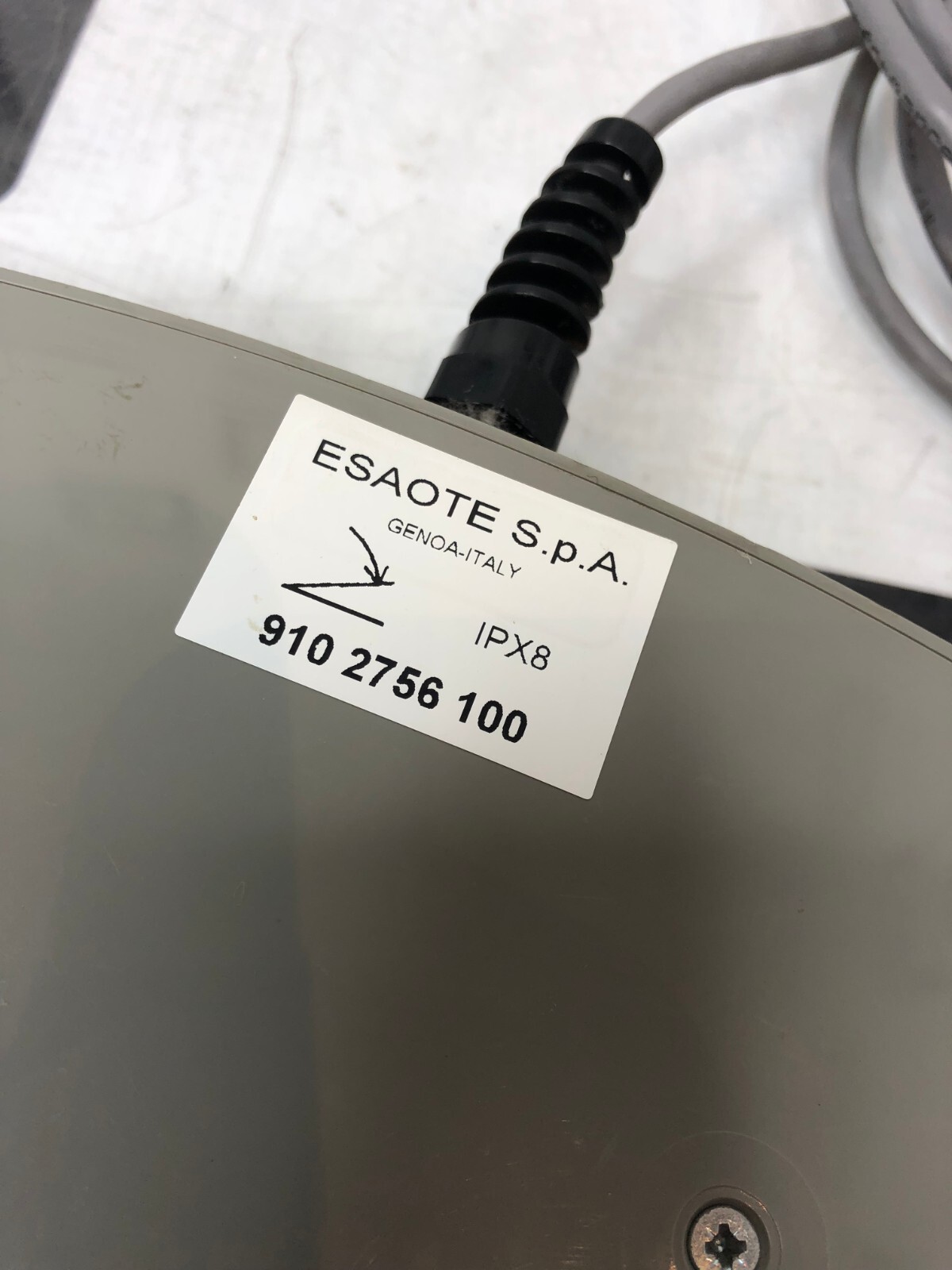 Used Esaote Biosound MyLab Foot Pedal Switch 910 2756 100 Herga Ultrasonic Footswitch