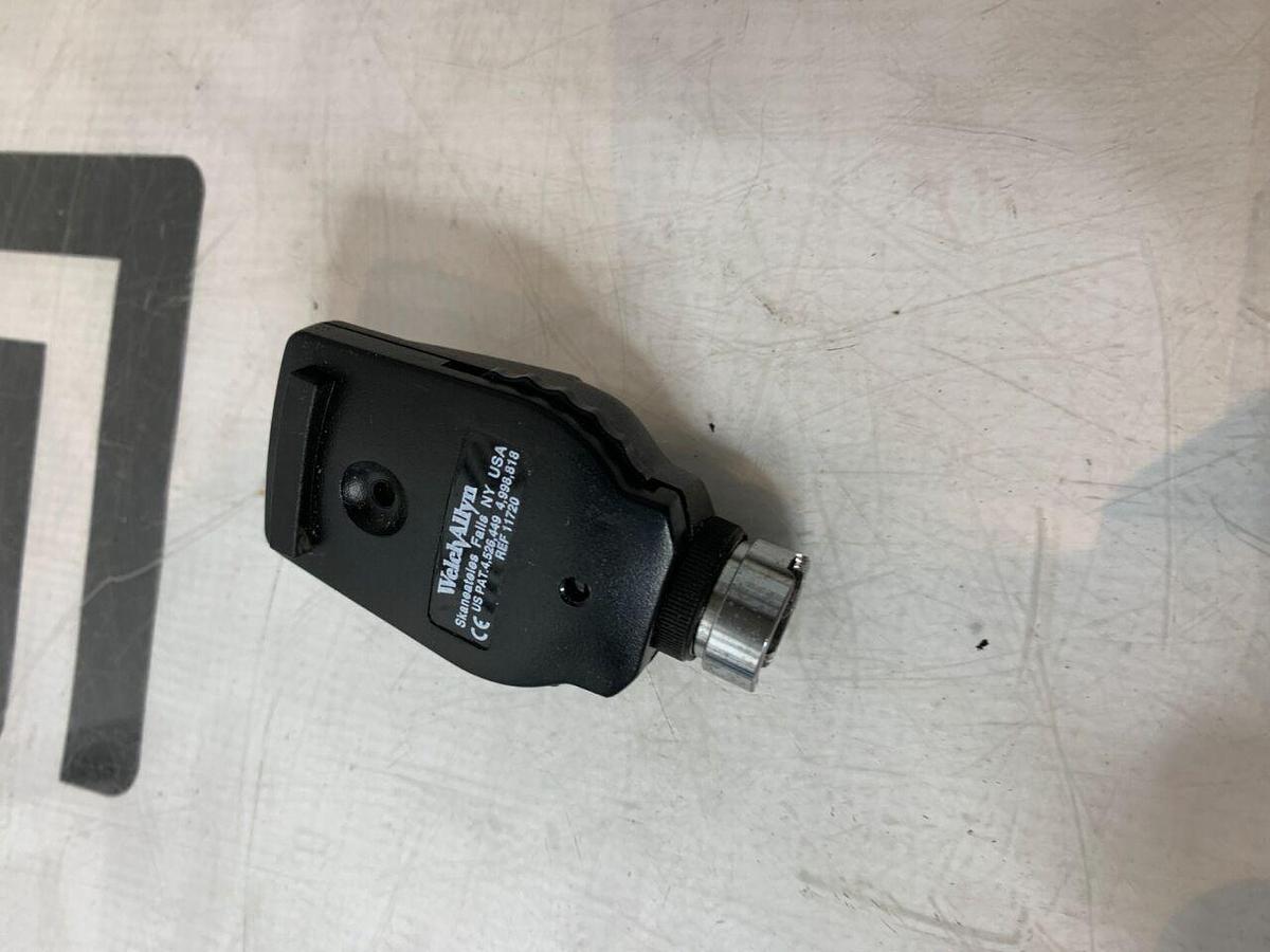 Used WELCH ALLYN 3.5 V Standard Ophthalmoscope Head w/ Bulb