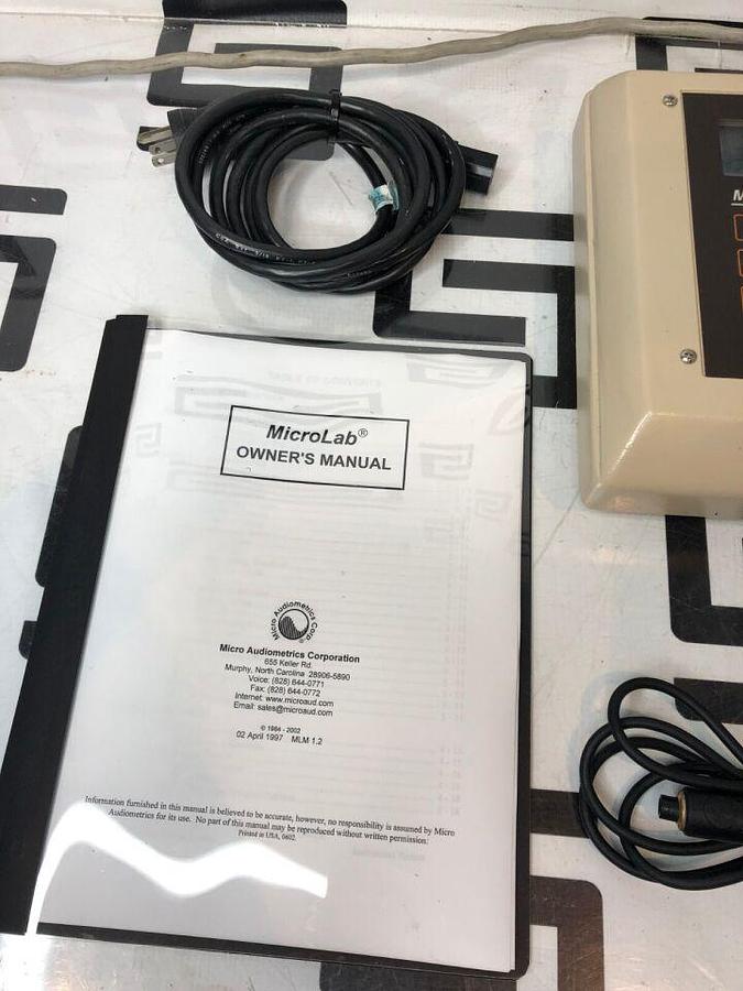 Used MICRO AUDIOMETRICS TDH-39P 296D000-2