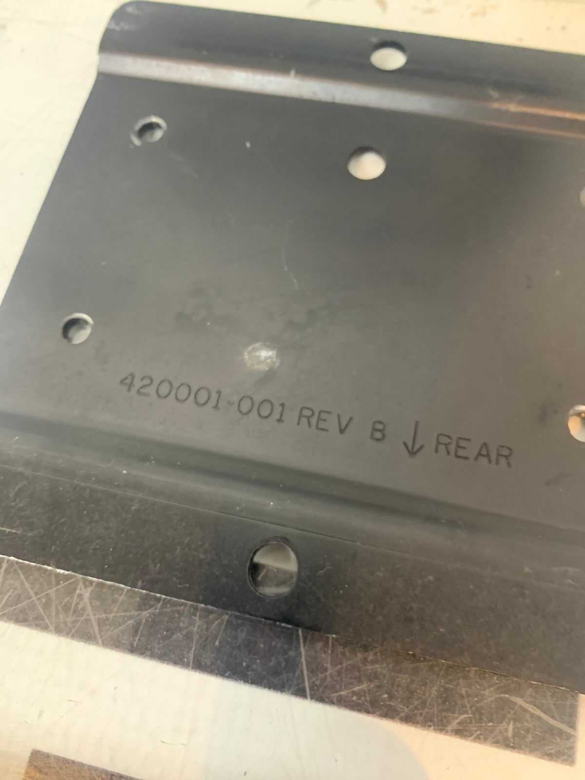 Used GE Dash 3000/4000 Wall Mounting Plates #420001-001 Rev B, 421877-003 3000 4000