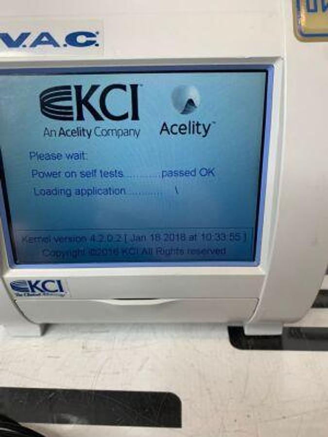 Used Info V. A.C. VAC Wound Therapy INFOVAC