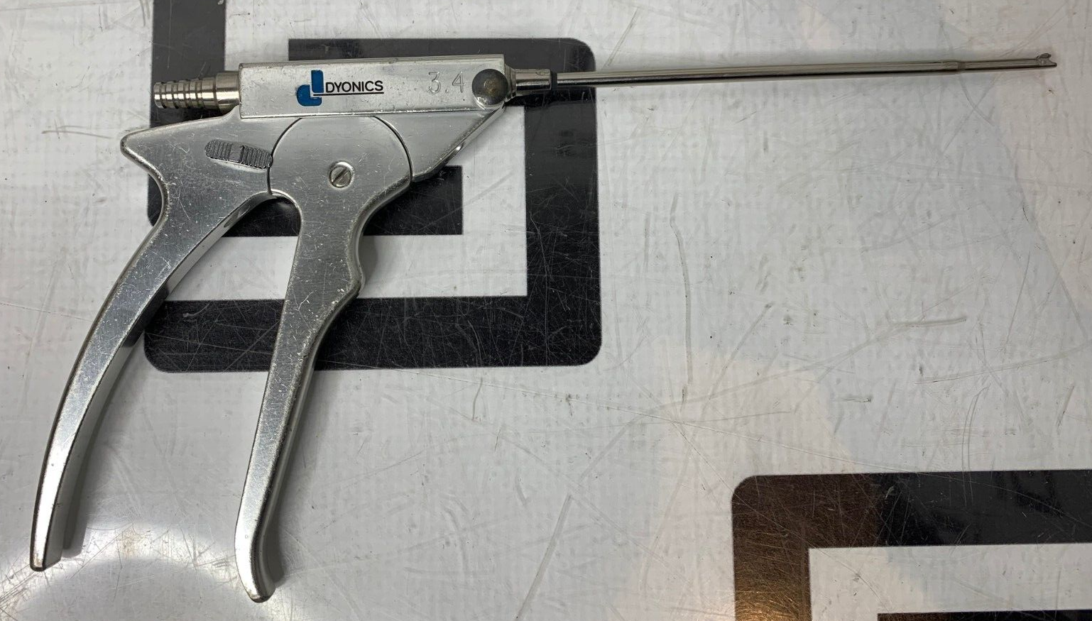 Used Dyonics 2707 Orthopedic Arthroscopic 3.4mm Suction Punch Forcep WARRANTY