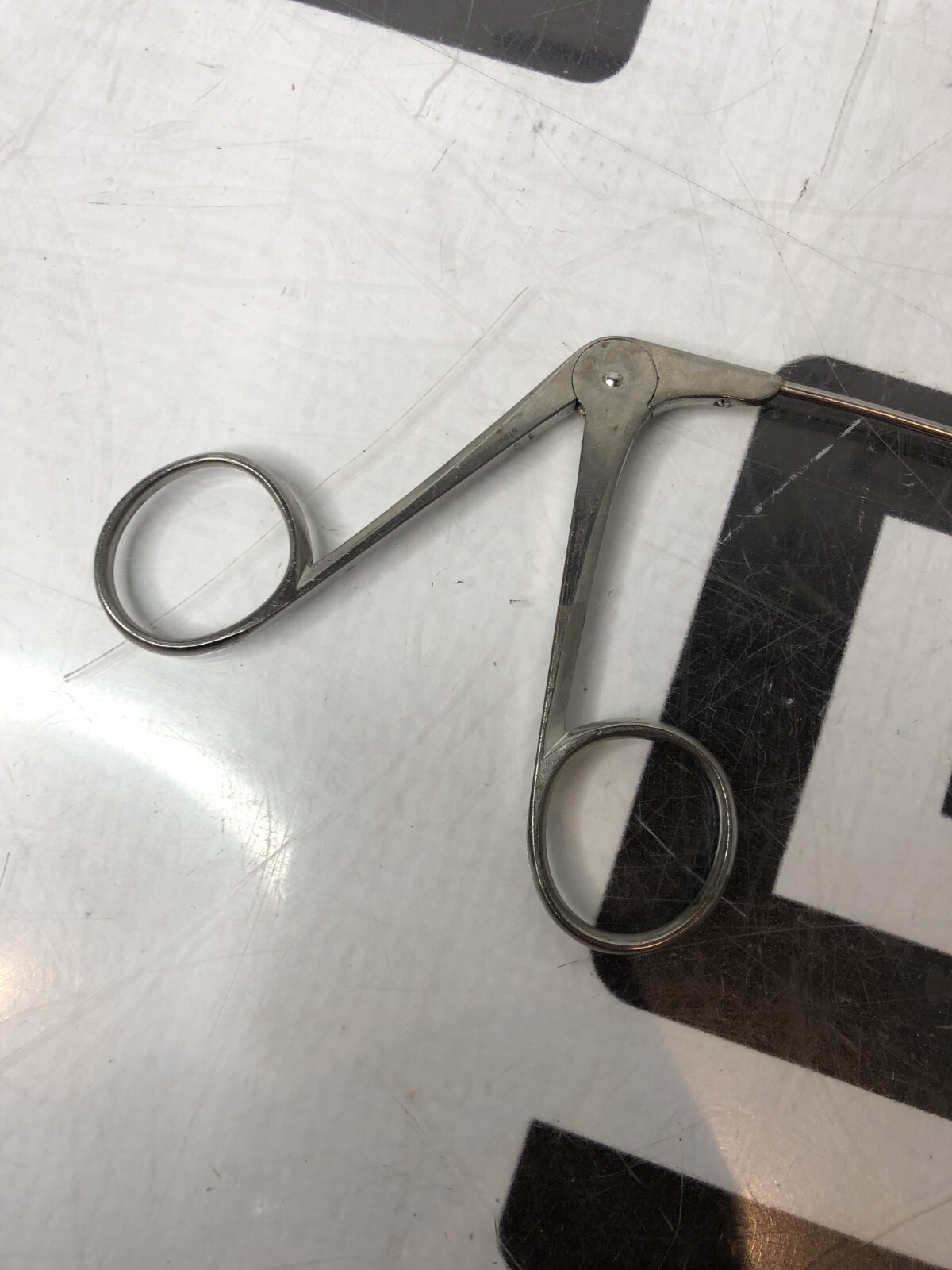 Used Pilling 50-6462 LARYNGEAL CUP FORCEPS  MICRO Surgical Medical