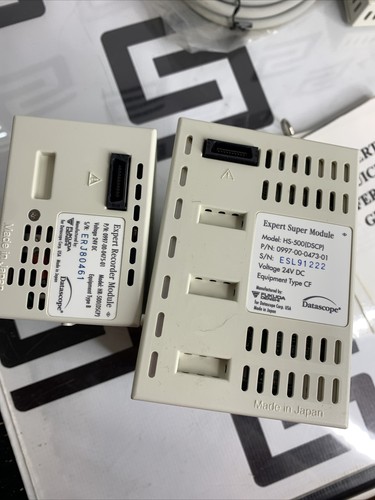 Used DataScope Expert Super HS-500 Module Fukuda Denshi Recorder HR-500 C.O. HF-500
