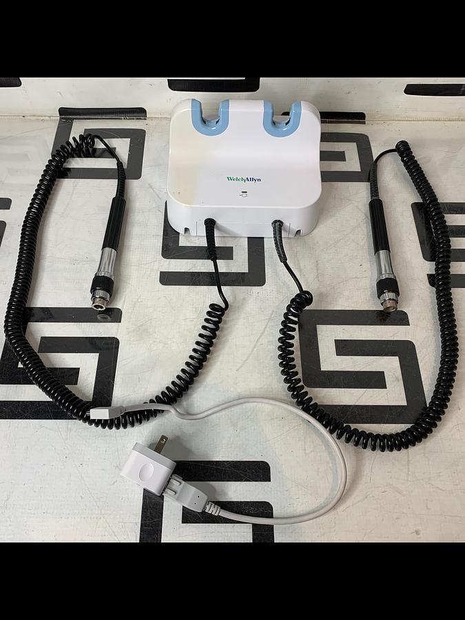 Used Welch Allyn GS 777 Transformer 408282 Wall Otoscope Ophthalmoscope Green Series