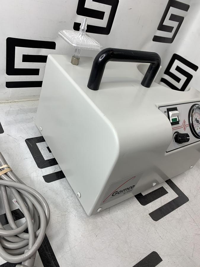 Used Gomco 4005 Pump Vacuum Allied Healthcare Portable Model Suction Unit CANISTER