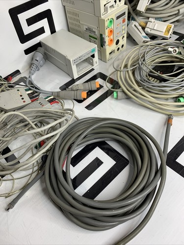 Used Fukuda Denshi DataScope Expert Super HS-500 Module HR-500 Recorder Cables EXTRAS