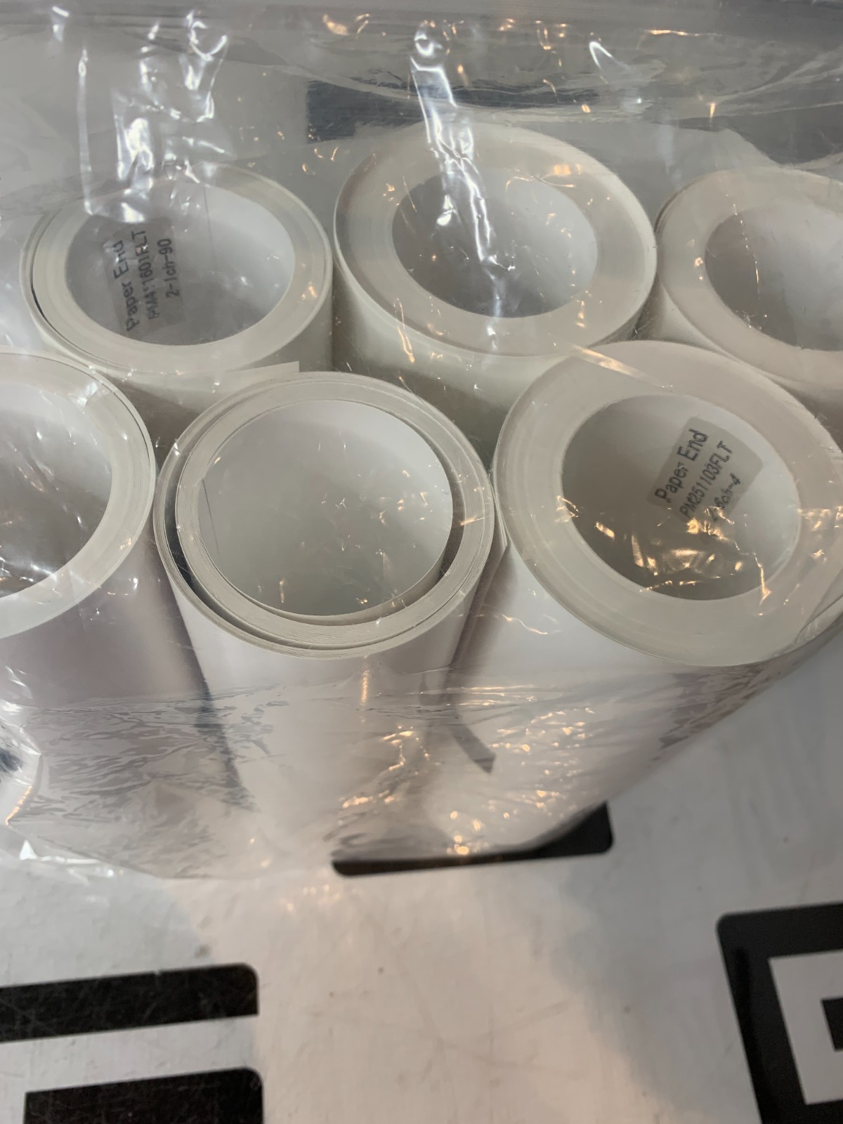 Used Stryker SDP1000 240-080-231 Printer Paper Print Media 6 Partial 8.5" Roll NO INK