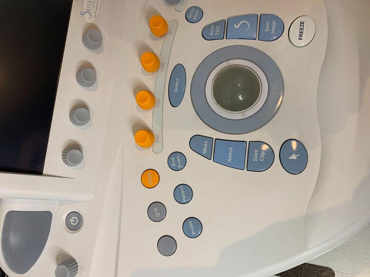 Used Aixplorer Multiwave Ultrasound Control Panel Console 0215B04