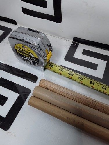 Used Midmark Ritter Holder 055-0005-00 Paper Roll  22" Exam Table  WOOD DOWEL ROD 1PC