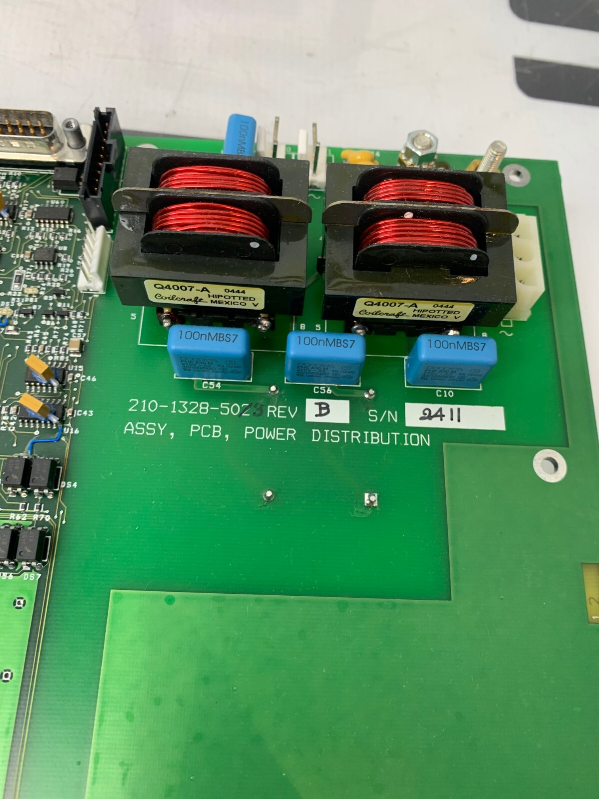 Used ALCON INFINITI VISION SYSTEM 210-1328-503 REV. B Power Distribution PCB Board