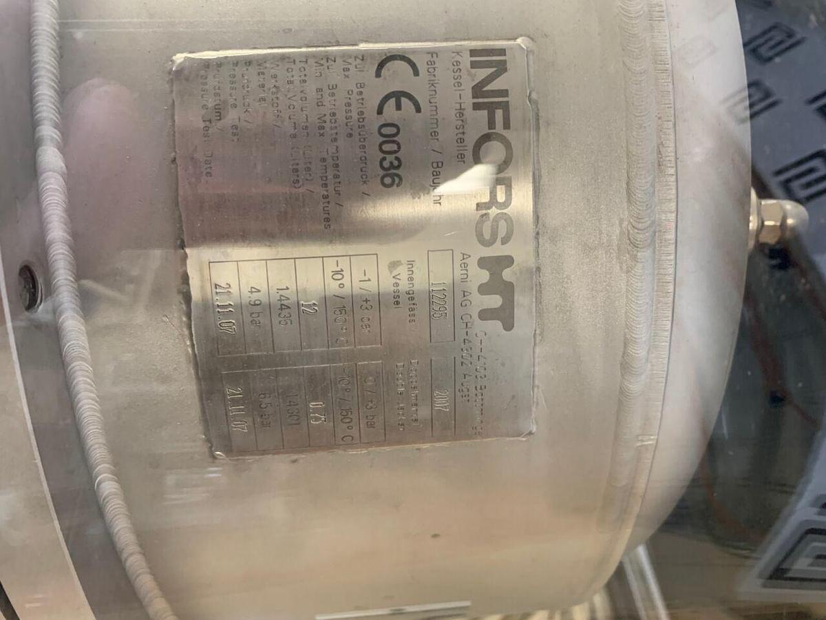 Used Terrafors Benchtop Bioreactor Fermentation System Bench Top