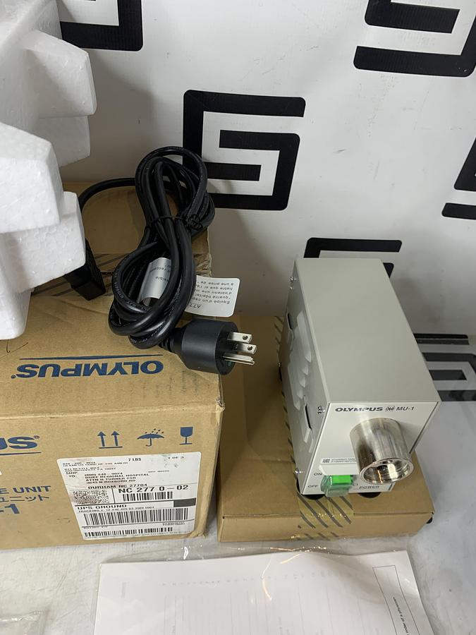 Refurbished Olympus MU-1 Maintenance Unit Leak Tester REFURBISHED WARRANTY MANUAL