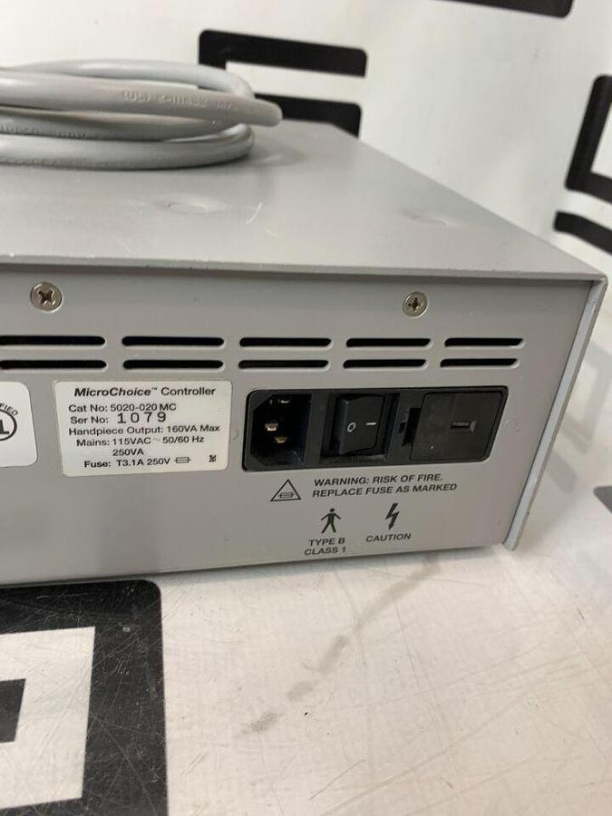 Used LINVATEC HALL MICROCHOICE CONTROLLER 502020 MC SURGICAL MICRO CHOICE