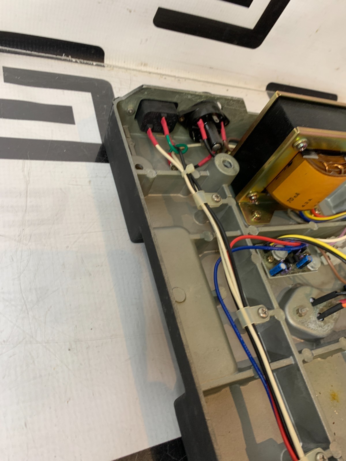 Used Nikon Diaphot Microscope Brightness Indicator & Power Supply TESTED WARRANTY