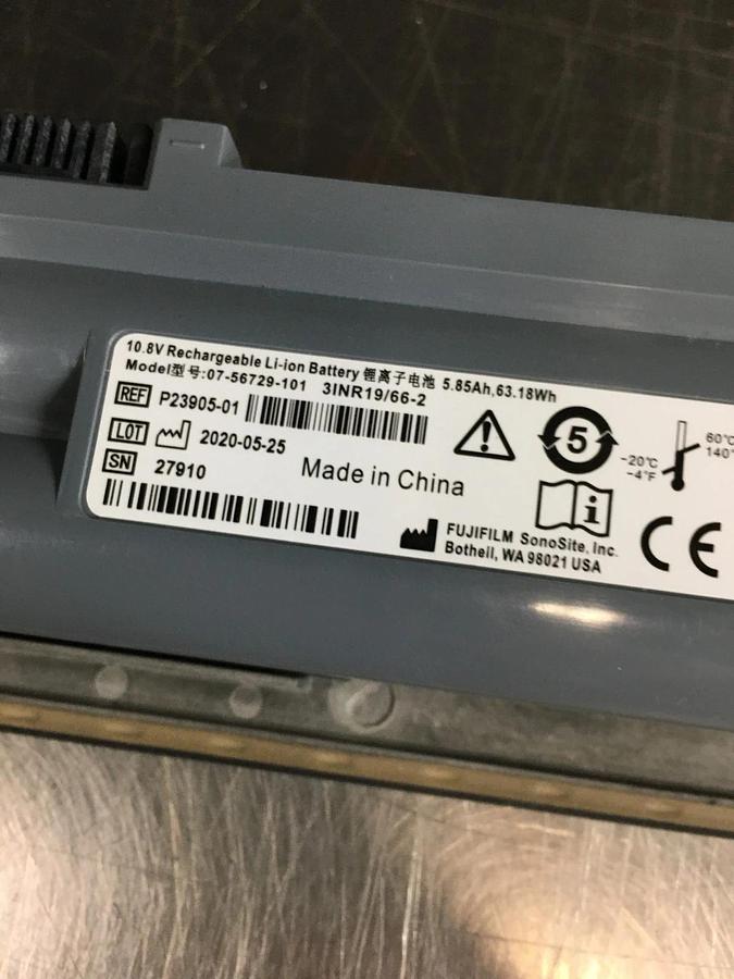 Used Sonosite Battery P23905 S-Cath S-Nerve S Series Ultrasound System TESTED A+ 2020