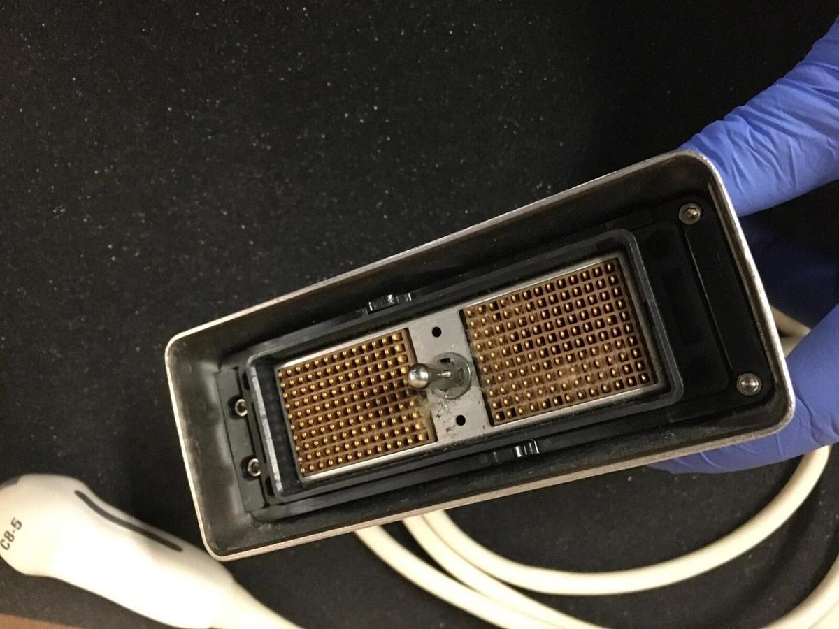 Used Philips C8-5 Transducer Probe Curved Array Ultrasound D4000-0964-02