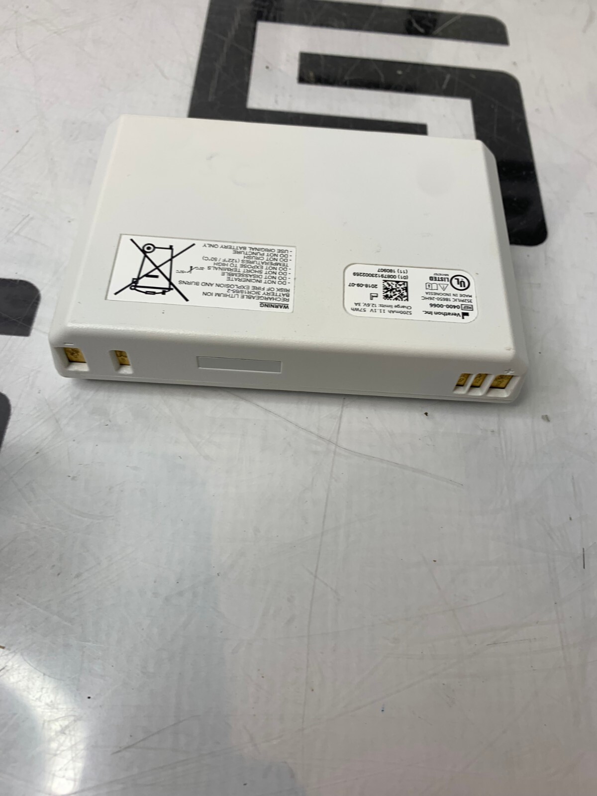 Used Verathon BVI 9400 Battery 0400-0066 BladderScan OEM 2018  TESTED / WARRANTY