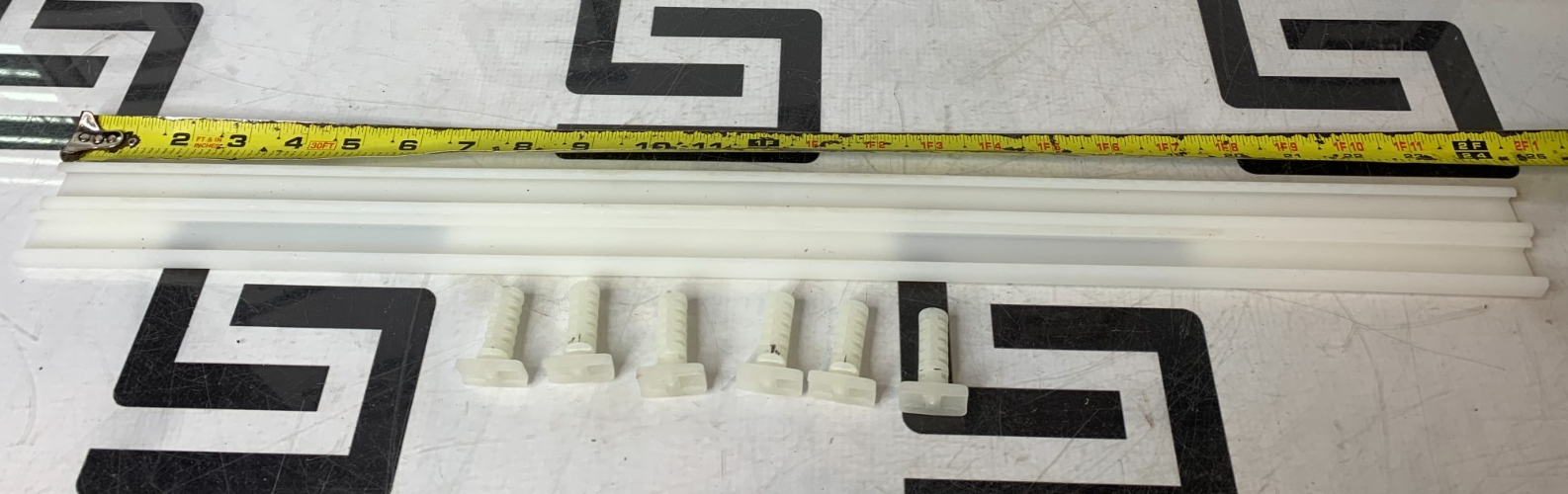 Used ASP Sterrad 100S Sterilizer 90-03638-0-002 Chamber Support Guide Rail Kit Assy