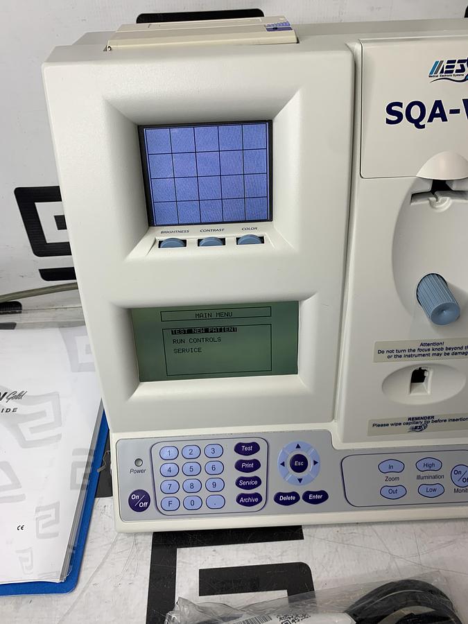 Used MES SQA-V Gold Automated Semen Quality Analyzer Medical Electronic Systems