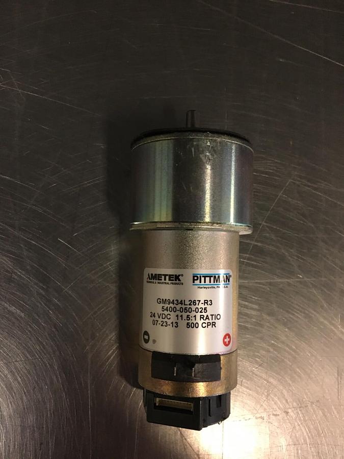 Used Ametek Motor GM9434L267-R3 DC Motor Stryker CORE 24VDC 11.5.1 Ratio
