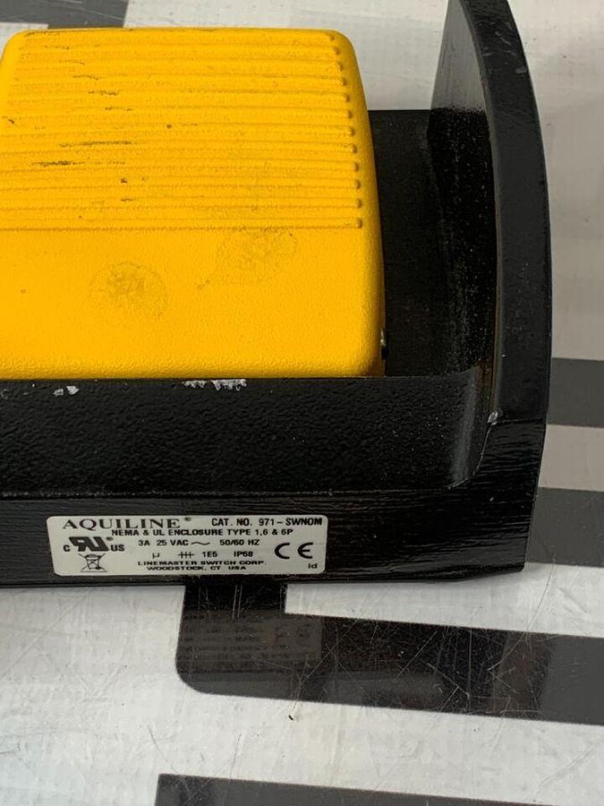 Used HERGA Triple Multifunction Foot Pedal