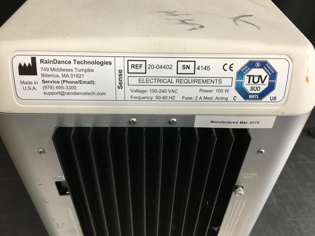 Used RainDance RainDrop Sense 20-04402 Digital PCR System Source Tested Warranty