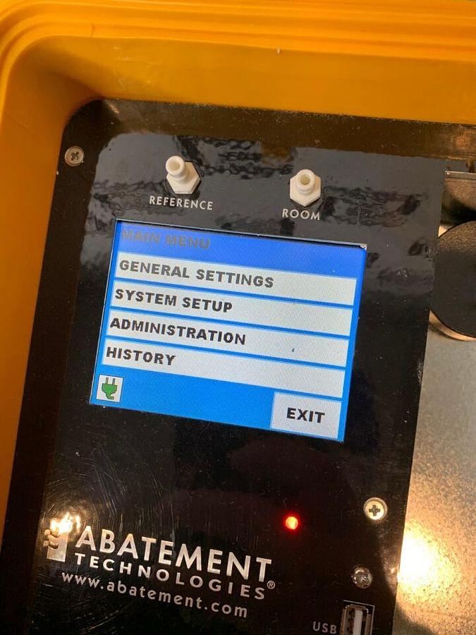 Used ABATEMENT TECHNOLOGIES s PPM3-S Portable Differential Pressure