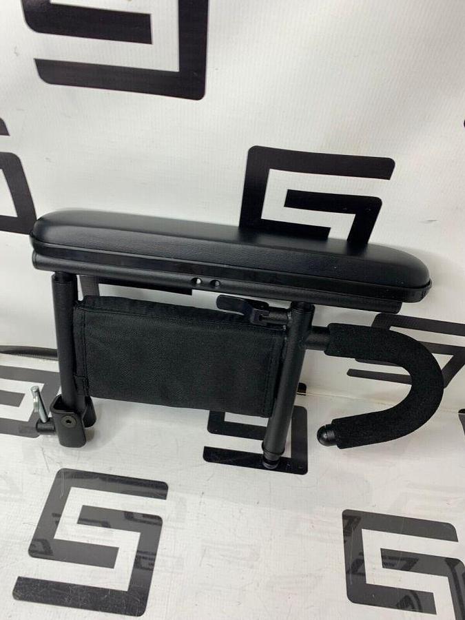 Used Flip-Up Armrest Assembly 2-Post for Power Chairs w/ Synergy Tru-Balance