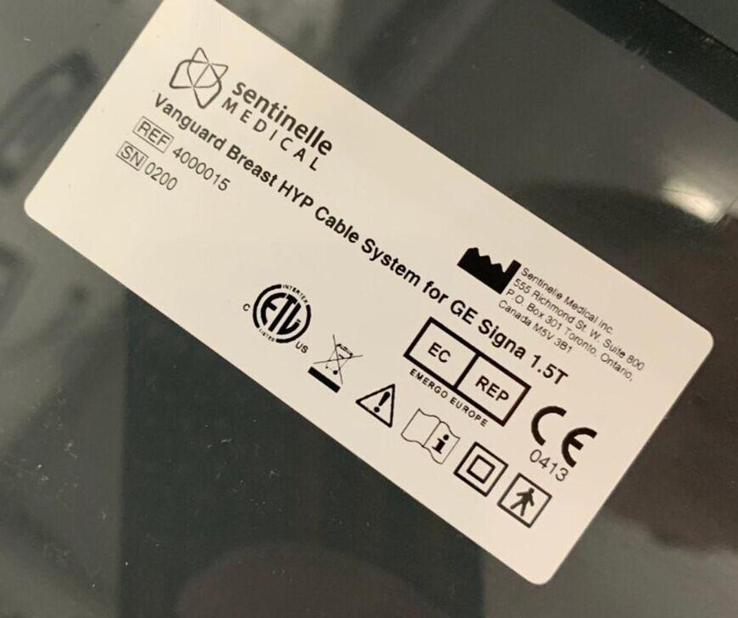 Used Sentinelle System GE Signa 1.5T MRI Table  40000015