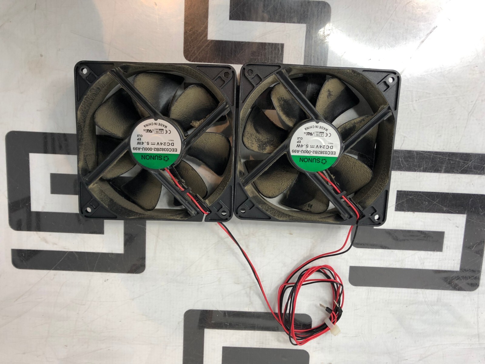 Used Scican Bravo 17V Heat Exchanger Fans 120 x 120 x 38mm 40400030000