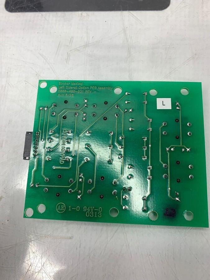 Used S3 EX LEFT SIDERAIL OPTION PCB