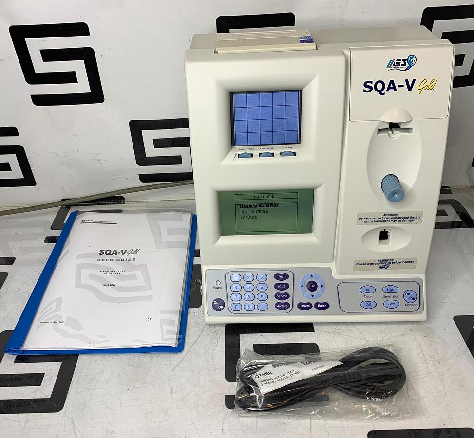 Used MES SQA-V Gold Automated Semen Quality Analyzer Medical Electronic Systems