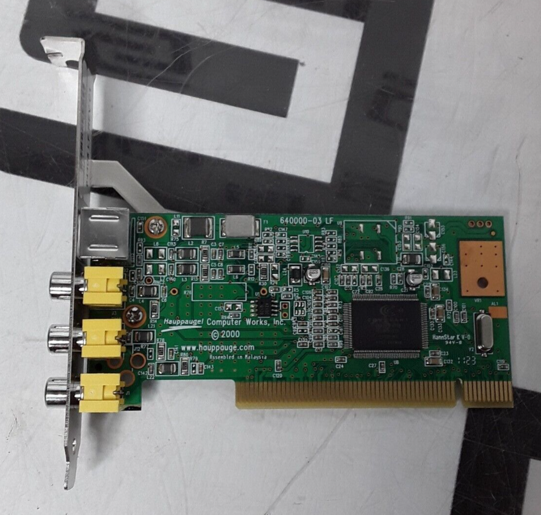 Used Philips HD11XE Video Capture Card From PC Assy 640000-03 LF 64405 LF Rev C1