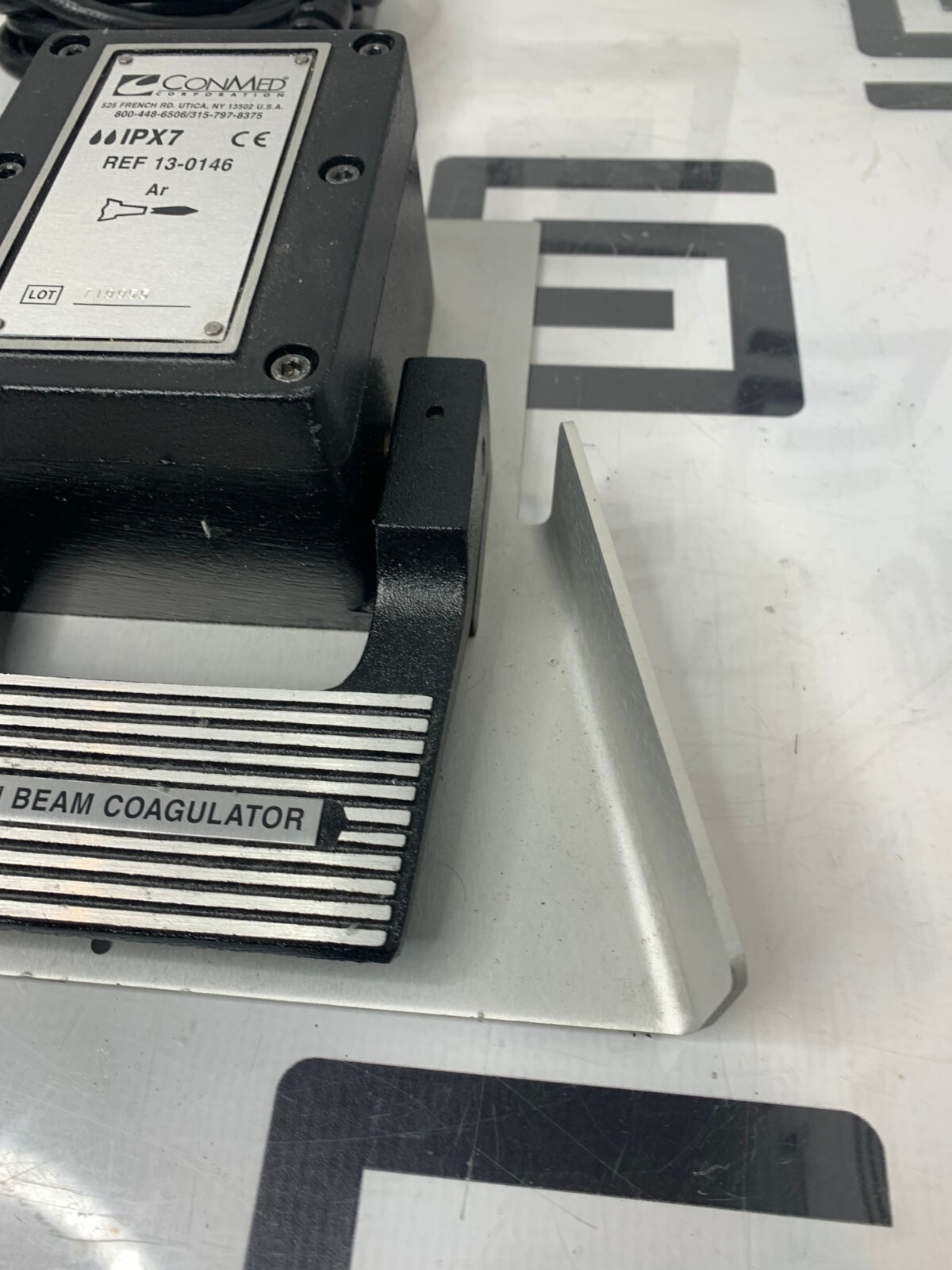 Used ConMed Footswitch REF 13-0146 FOOT SWITCH WARRANTY