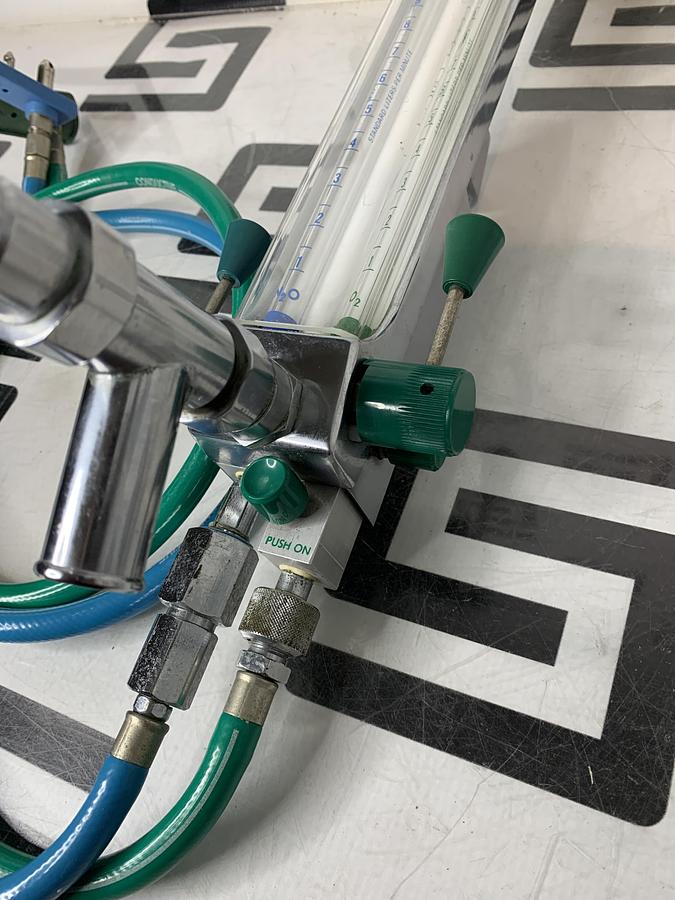 Used PORTER INSTRUMENT CO 660050-66 NCG Chemetron NItrous Oxide FLOW CONTROLLER