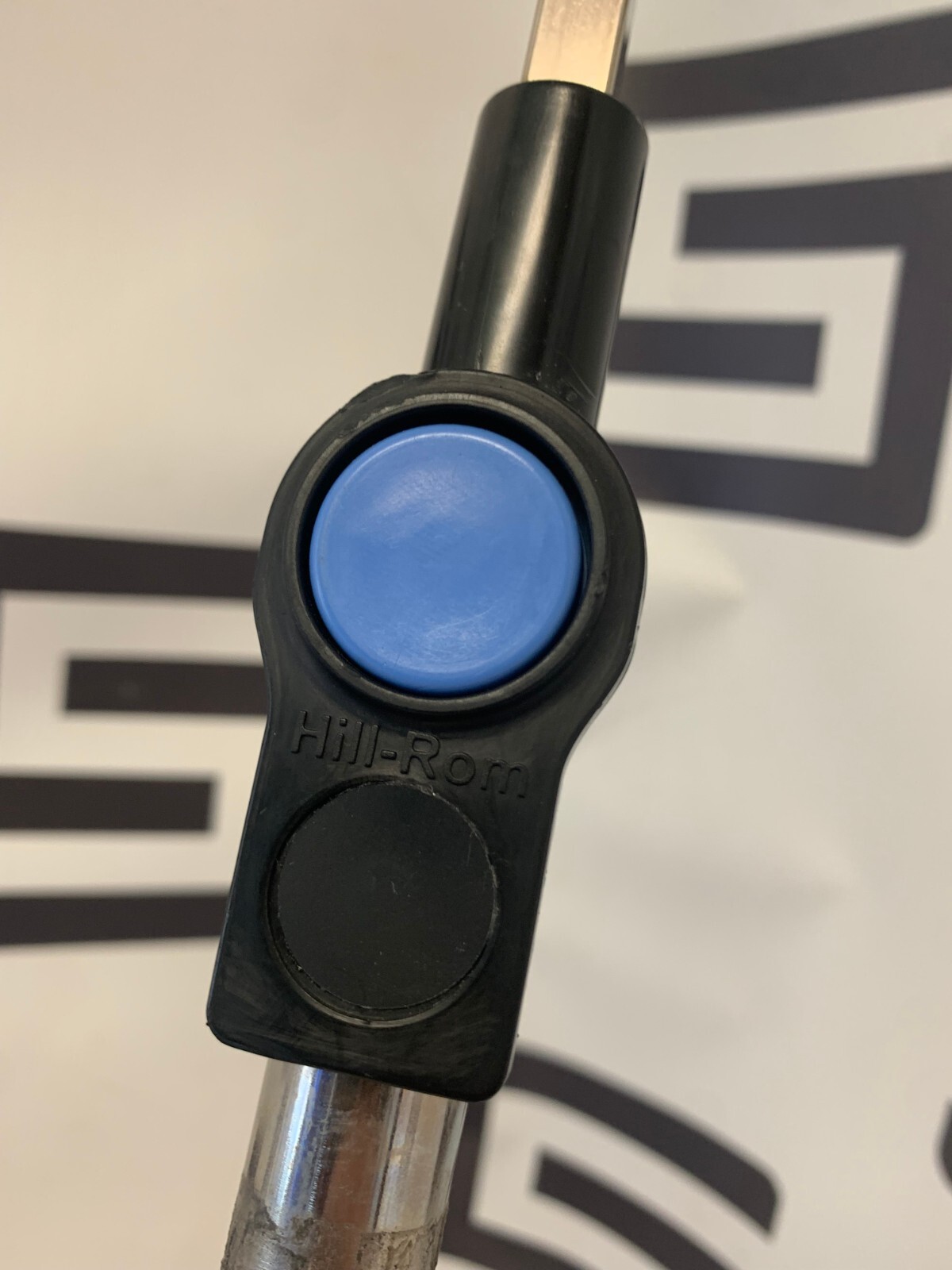 Used Hill Rom P1840B Total Care Bariatric Bed Removable IV Pole Assembly Warranty