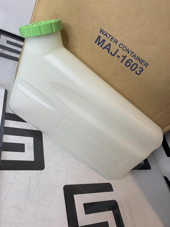 Used Olympus OFP-2 Endoscopic Flushing Pump Irrigation W/ Footswitch, Bottle & Manual TESTED