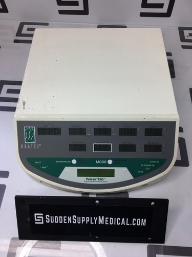 Used Oratec Vulcan EAS Arthroscopy Shaver System Electrothermal