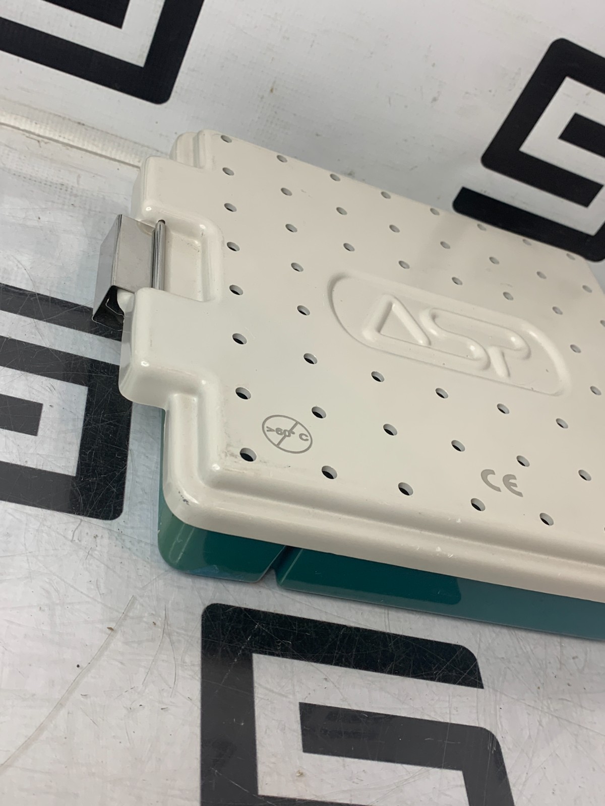 Used ASP  Sterilization Instrument Lid & Tray Container Case 10 x 10 x 2" WARRANTY