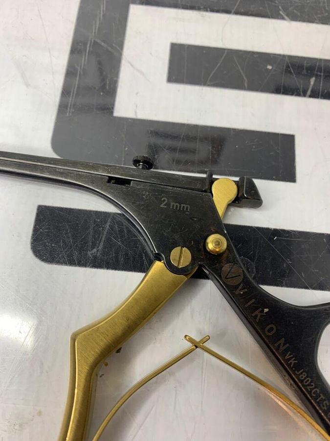 Used 40 Deg 2mm Quick Release Kerrison Rongeur