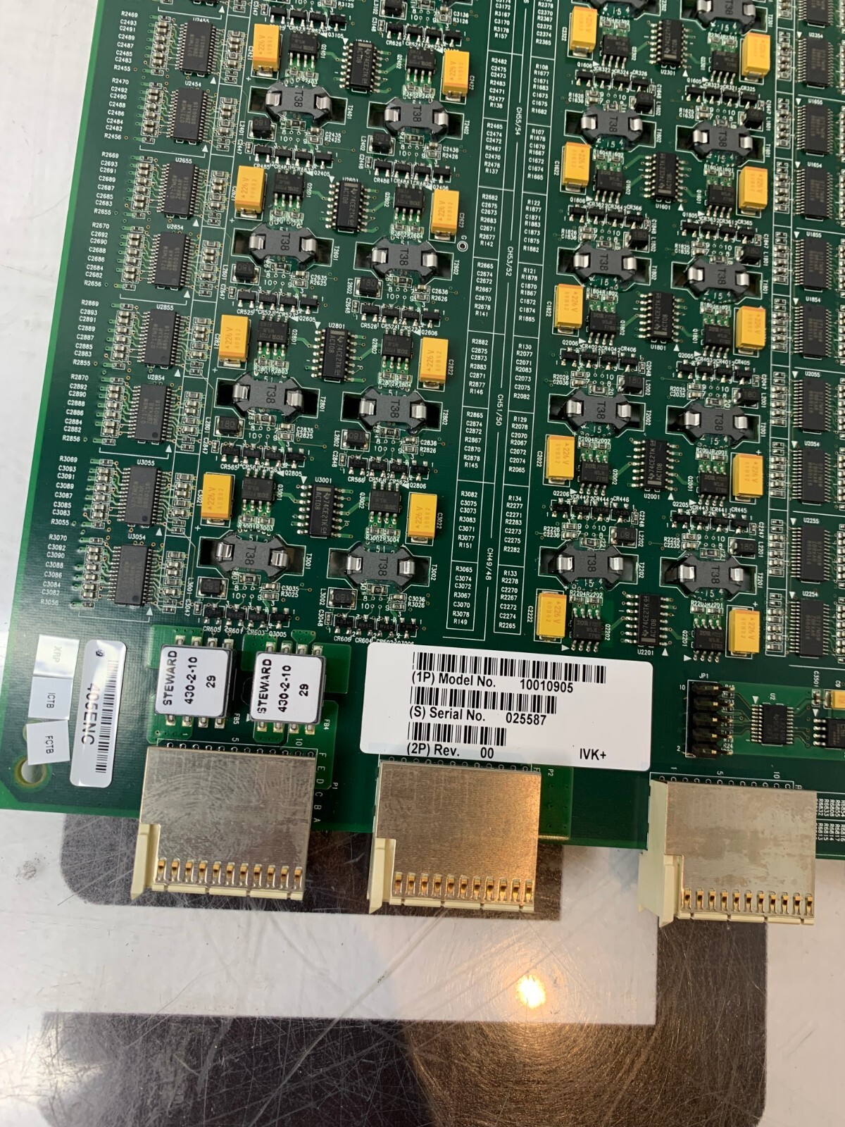 Used SIEMENS ACUSON TR BOARD 10010905 X Clas G40 X150 X300 SONOLINE ULTRASOUND SYSTEM