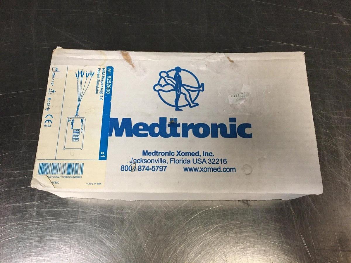 Used Medtronic XOMED Patient Simulator 8252600 Box NIM Response 2.0