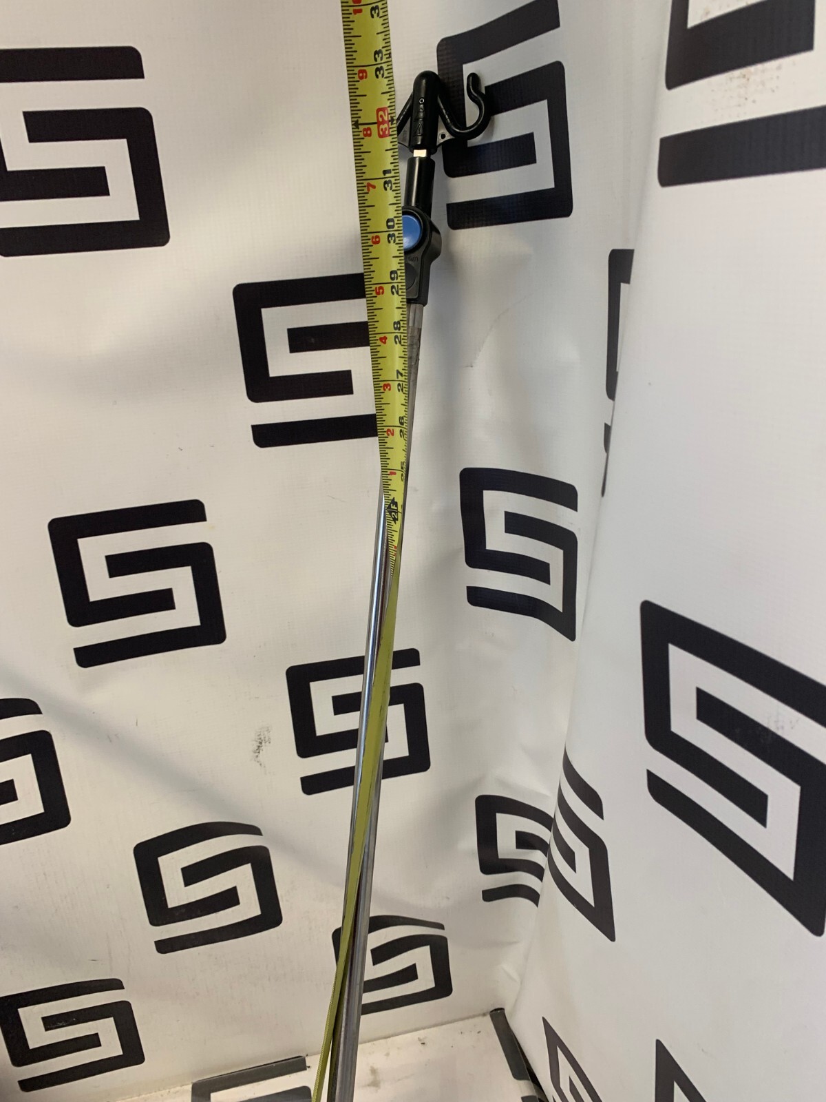 Used Hill Rom P1840B Total Care Bariatric Bed Removable IV Pole Assembly Warranty