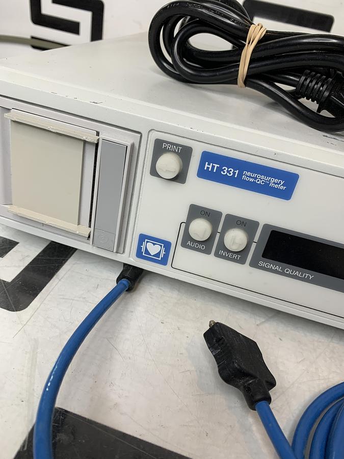 Used Transonic HT 331 Neurosurgery Flow-QC Meter Transonic Systems HT331