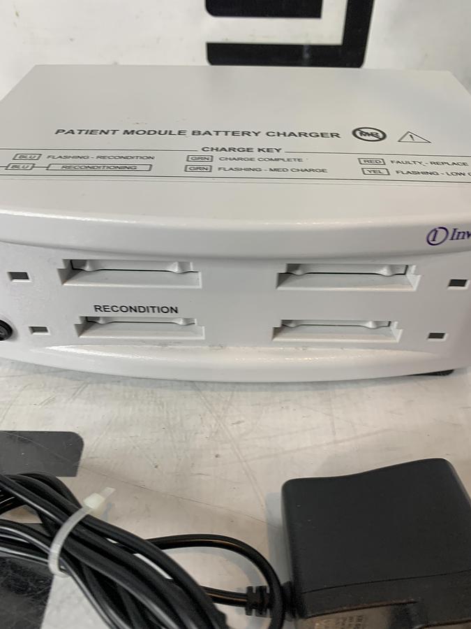 Used Invivo 9023 Patient Module Battery Charger With Power Supply TESTED WARRANTY