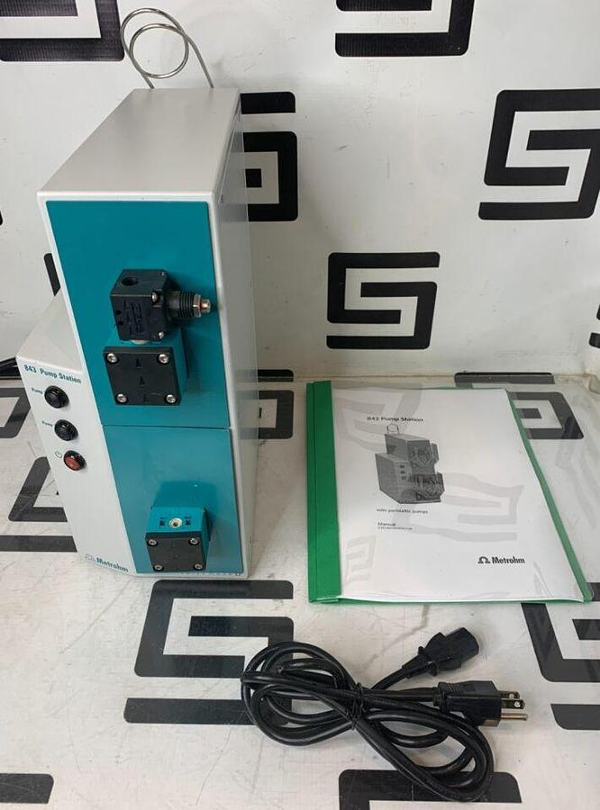 Used 843 Pump Station Titration Peristaltic